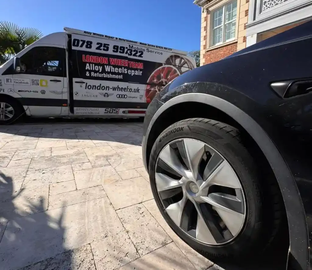 Professional alloy wheel repair service